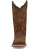 Image #4 - Laredo Women's Millie Suede Western Boots - Broad Square Toe, Olive, hi-res