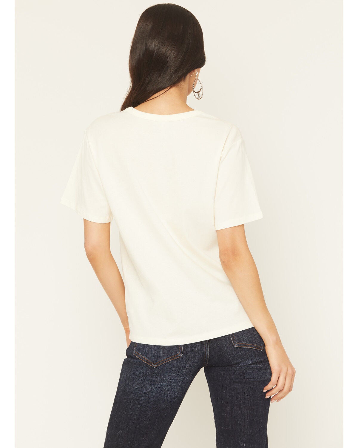 Image #4 - Idyllwind Women's Wild And Western Short Sleeve Graphic Tee, Cream, hi-res