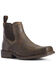 Image #1 - Ariat Men's Midtown Rambler Stone Chelsea Boots - Square Toe, Black, hi-res