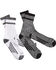 Justin Men's JUSTDRY Half Cushion 2-Pair Socks , Black, hi-res
