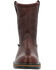 Image #4 - Rocky Men's IronClad Pull On Waterproof Work Boot - Steel Toe, Brown, hi-res