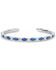 Image #1 - Montana Silversmiths Women's Moonlit Night Crystal Opal Cuff Bracelet, Silver, hi-res