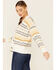 Image #4 - Hem & Thread Women's Ivy Southwestern Jacquard Button Front Sweater , , hi-res