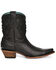 Image #2 - Corral Women's Embroidered Ankle Western Boots - Snip Toe, Black, hi-res