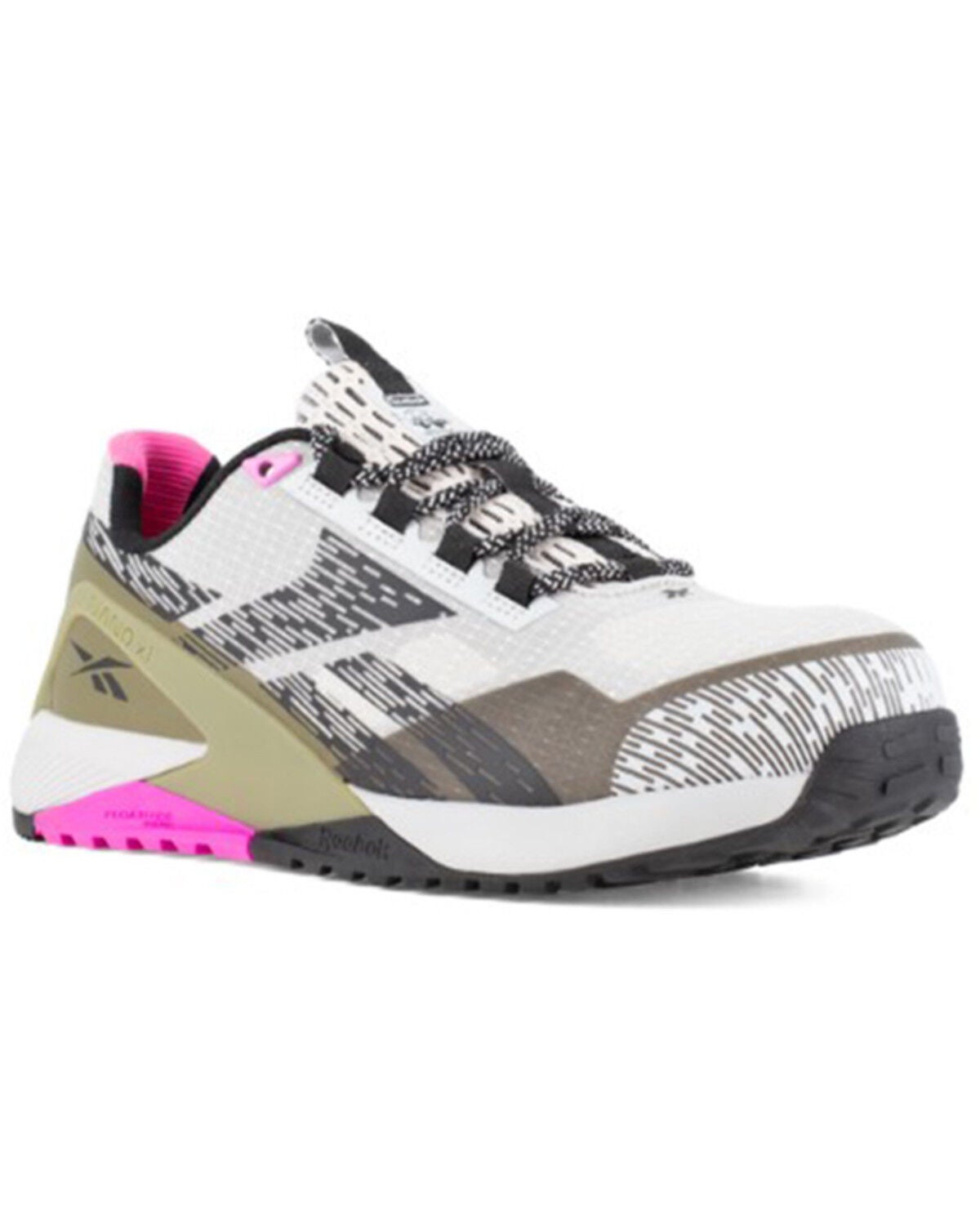 Reebok Women's Nano X1 Adventure Athletic Work Shoes - Composite Toe, Grey, hi-res