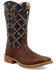 Image #1 - Twisted X Men's 12" Tech X Western Boot - Broad Square Toe, Brown, hi-res