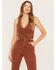 Rolla's Women's Dallas Cord Vest, Light Medium Wash, hi-res