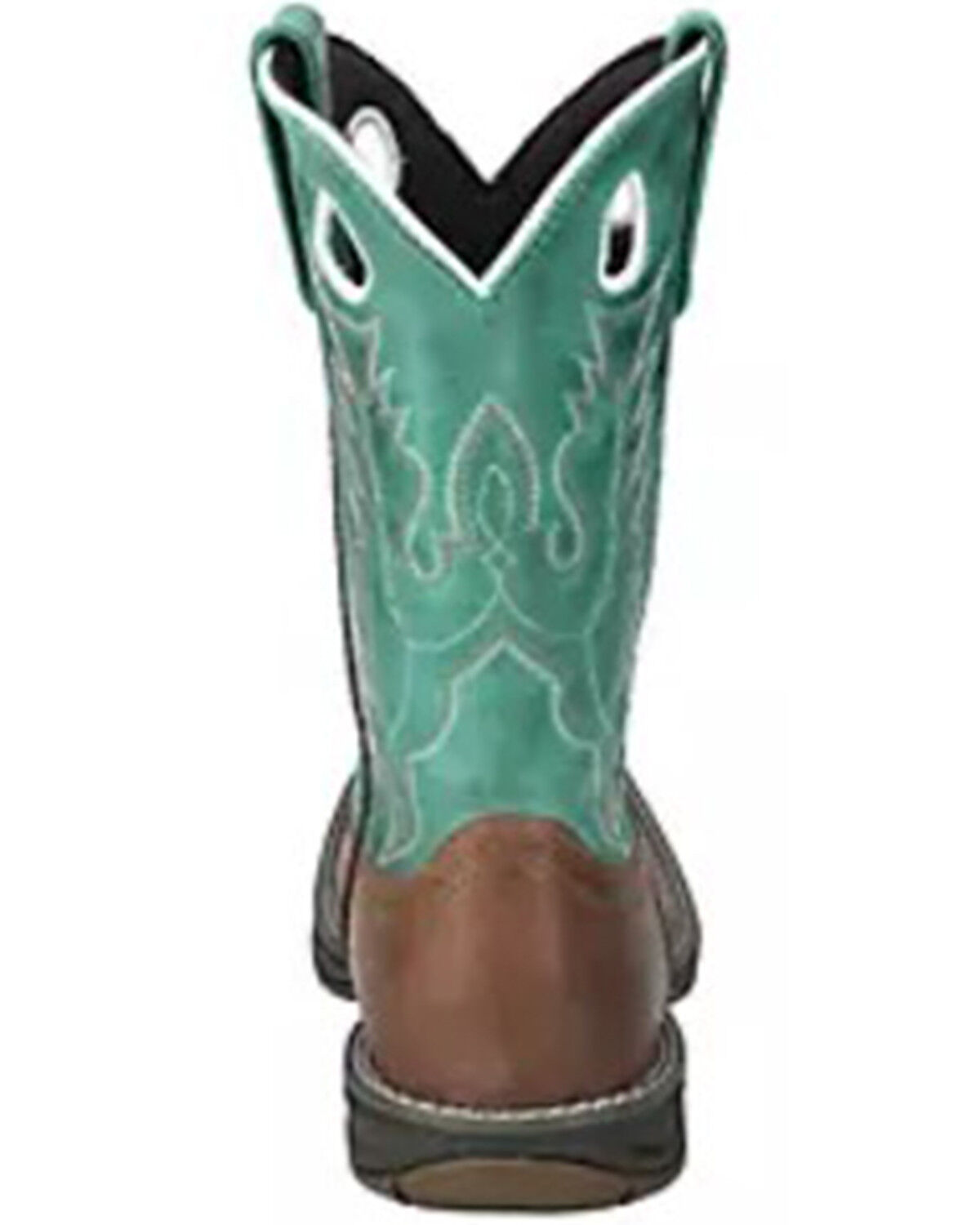 Image #5 - Smoky Mountain Women's Prairie Western Boots - Broad Square Toe, Turquoise, hi-res