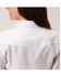 Image #2 - Roper Women's Solid Long Sleeve Pearl Snap Western Shirt - Plus, White, hi-res