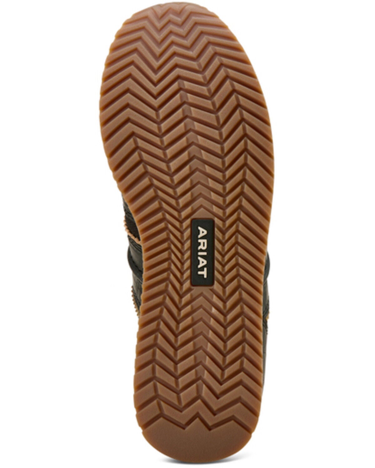 Image #5 - Ariat Women's Ranch Runner Crocodile Print Casual Shoes, Black, hi-res