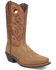 Image #1 - Dan Post Men's Frontier Performance Western Boots - Square Toe, Tan, hi-res