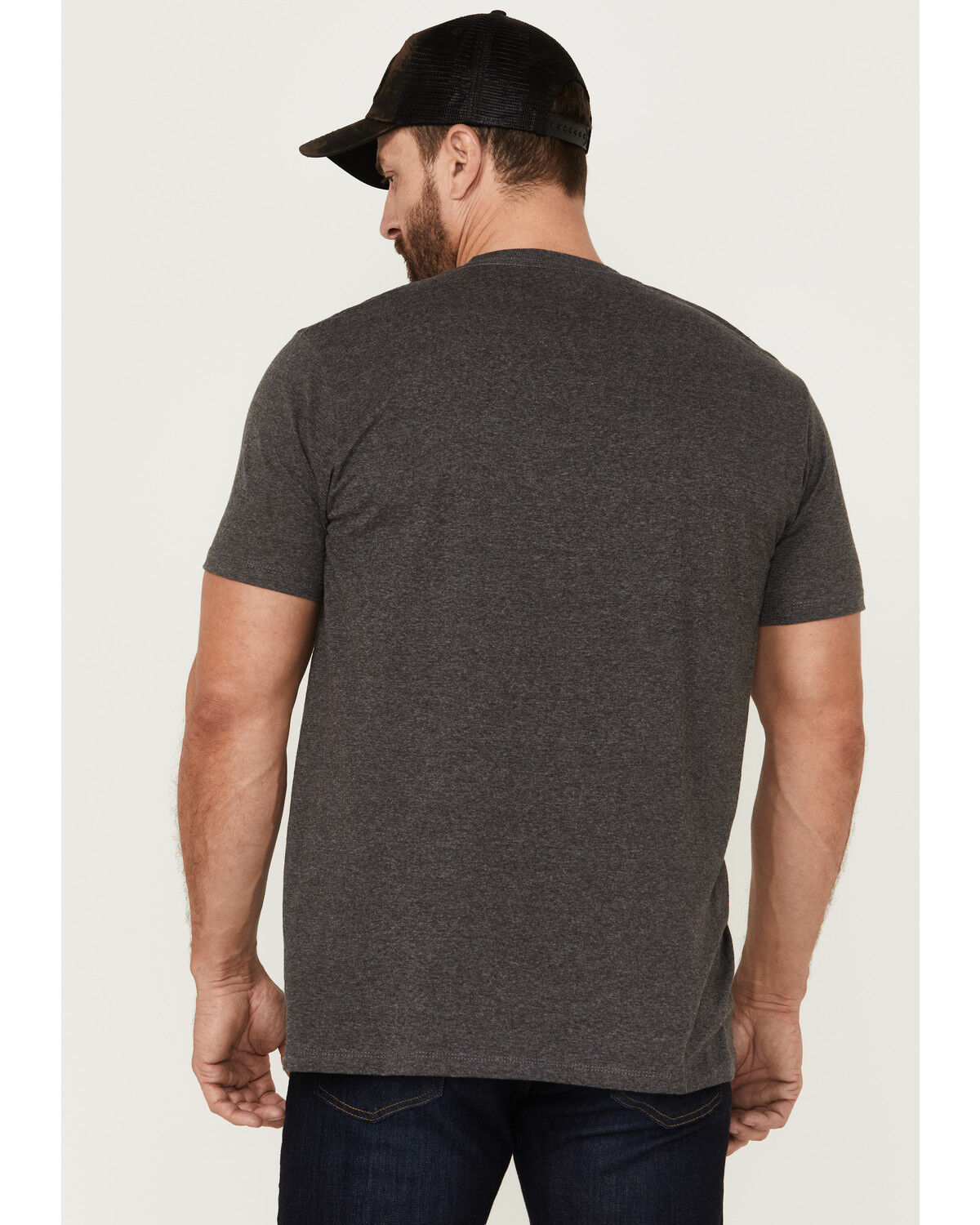 Image #4 - Flag & Anthem Men's Surplus Goods Graphic T-Shirt, Charcoal, hi-res