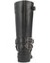 Image #5 - Dingo Women's Harlee Motorcycle Boots - Round Toe, Black, hi-res