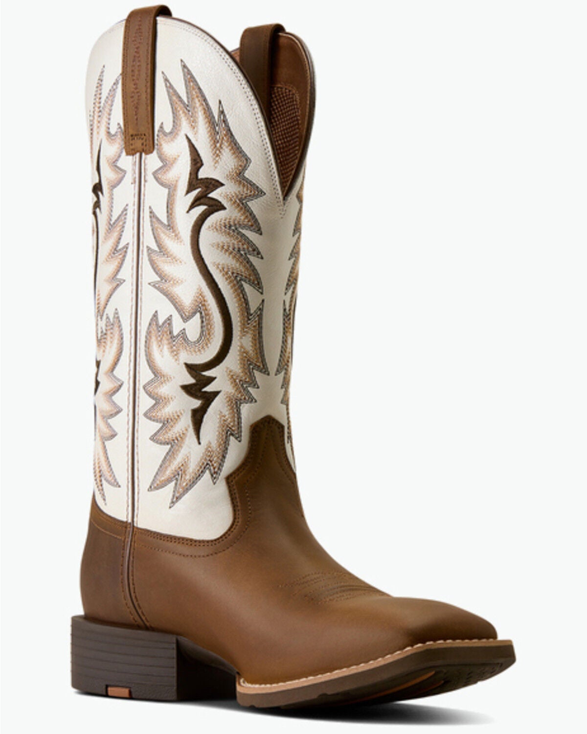 Ariat Men's Sport Colter Performance Western Boots - Broad Square Toe, Brown, hi-res