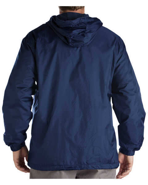 Image #3 - Dickies Men's Fleece Lined Hooded Work Jacket, Navy, hi-res