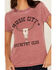 Image #3 - Idyllwind Women's Music City Country Club Short Sleeve Graphic Tee, Wine, hi-res