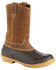 Georgia Boot Men's Marshland Pull On Duck Boots - Round Toe, Brown, hi-res