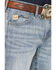 Image #2 - Cinch Men's Light Wash Slim Bootcut Performance Stretch Denim Jeans, Light Wash, hi-res