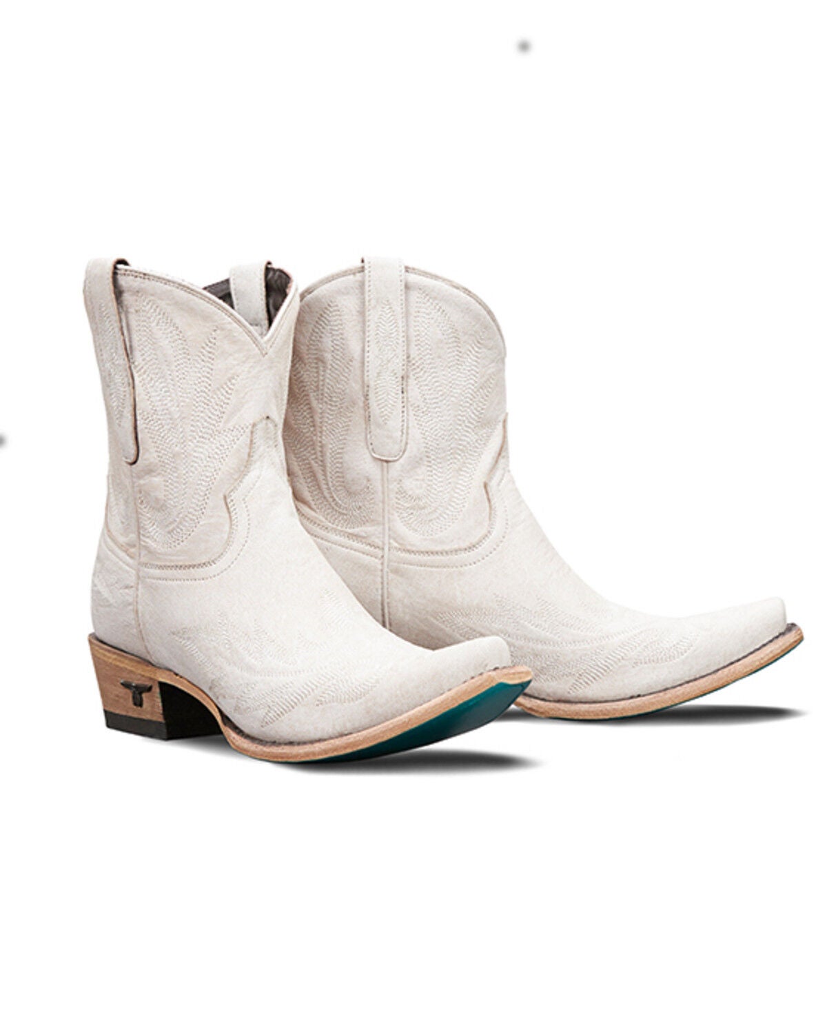 Lane Women's Lexington Western Booties - Snip Toe, Stone, hi-res