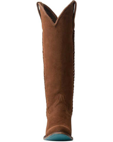Image #4 - Lane Women's Plain Jane Western Boots - Round Toe, Brown, hi-res