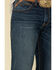 Ariat Men's M4 Travis Forest Dark Stretch Relaxed Bootcut Jeans , Indigo, hi-res
