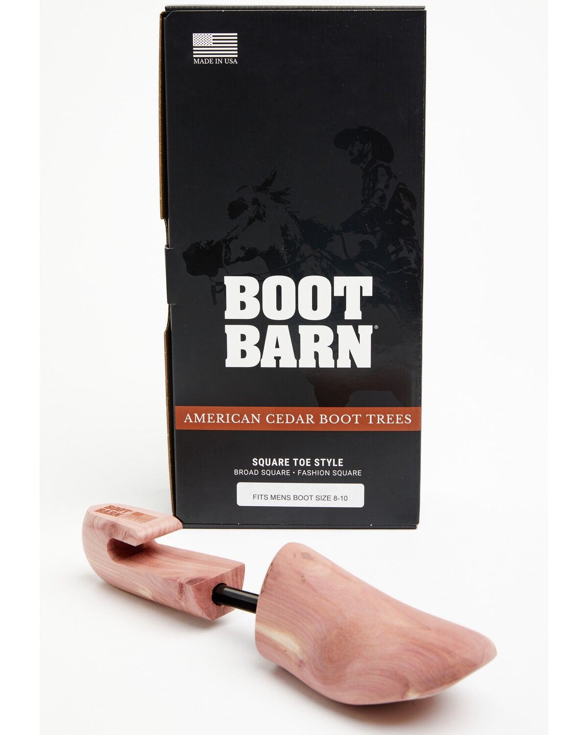 Boot Barn Men's Western Boot Trees - Square Toe, Natural, hi-res