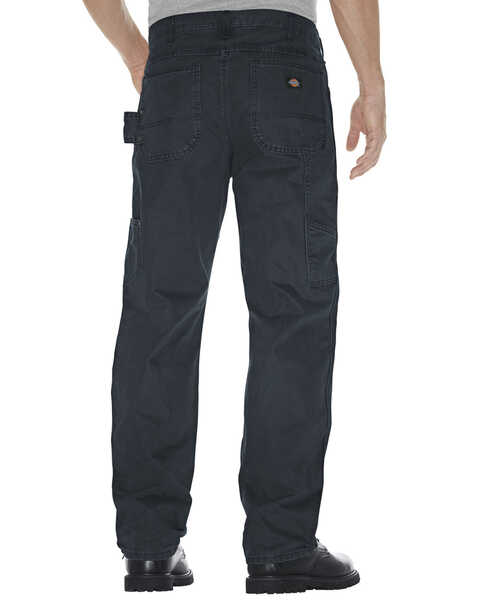 Image #2 - Dickies Men's Sanded Duck Carpenter Jeans, Slate, hi-res