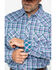 Wrangler 20X Men's Competition Advanced Comfort Long Sleeve Snap Western Shirt , Purple, hi-res