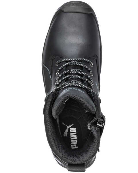 Image #3 - Puma Safety Men's Conquest CTX Waterproof Work Shoes - Composite Toe, Black, hi-res