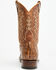 Image #5 - Cody James Men's Exotic Caiman Tail Western Boots - Broad Square Toe , Brown, hi-res