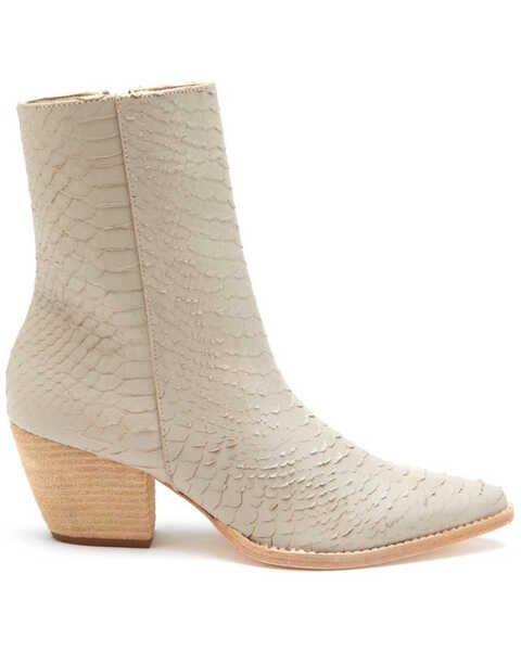 Image #2 - Matisse Women's Caty Snake Print Fashion Booties - Pointed Toe, Ivory, hi-res
