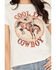Image #3 - Idyllwind Women's Cool It Cowboy Short Sleeve Graphic Tee, Cream, hi-res