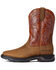 Image #2 - Ariat Men's WorkHog® XT Cottonwood Western Work Boots - Soft Toe, Brown, hi-res