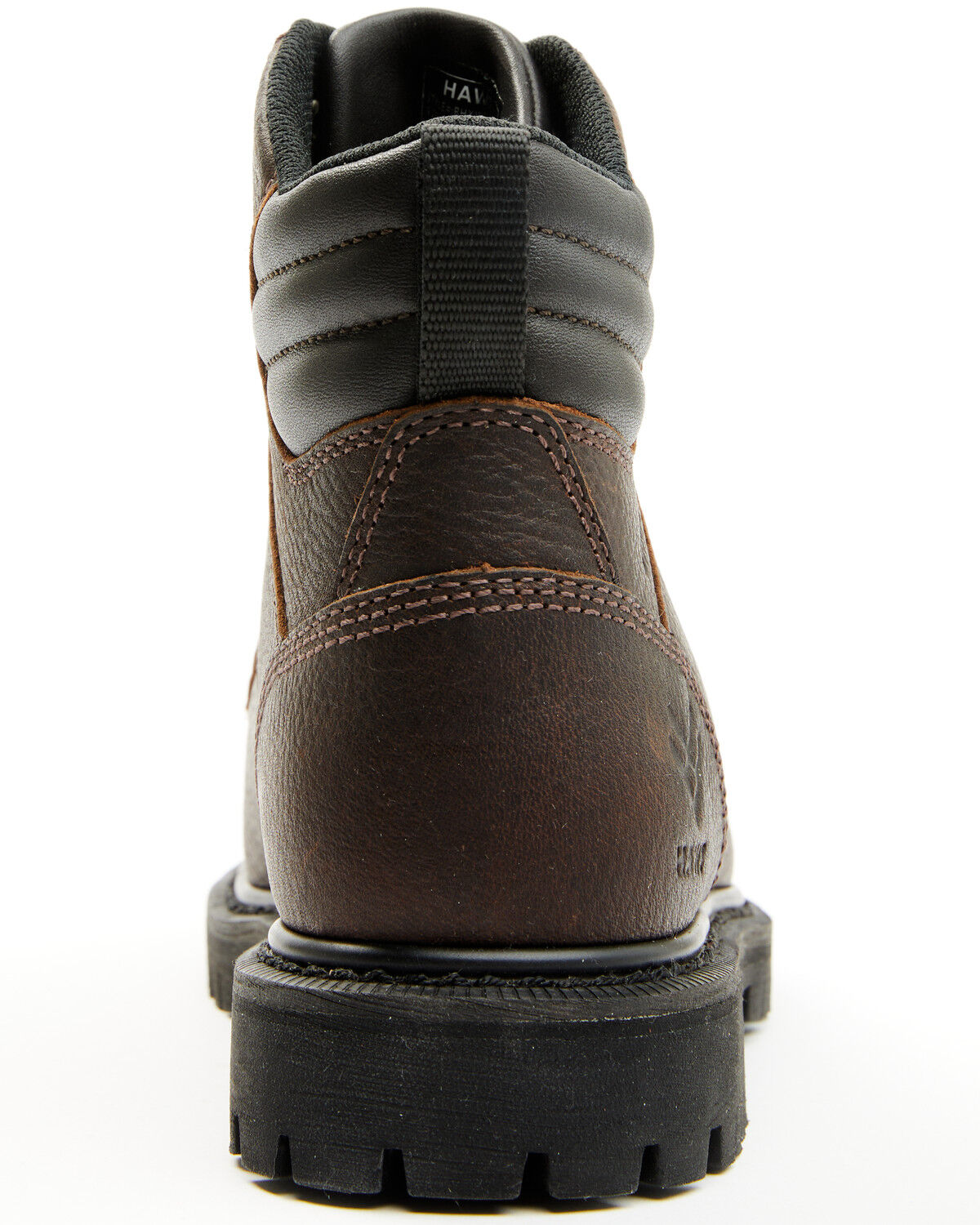 Image #5 - Hawx Women's 6" Lace-Up Work Boots - Steel Toe, Brown, hi-res