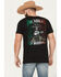 Image #1 - Moonshine Spirit&reg; Men's Bandera Short Sleeve Graphic T-Shirt, Black, hi-res