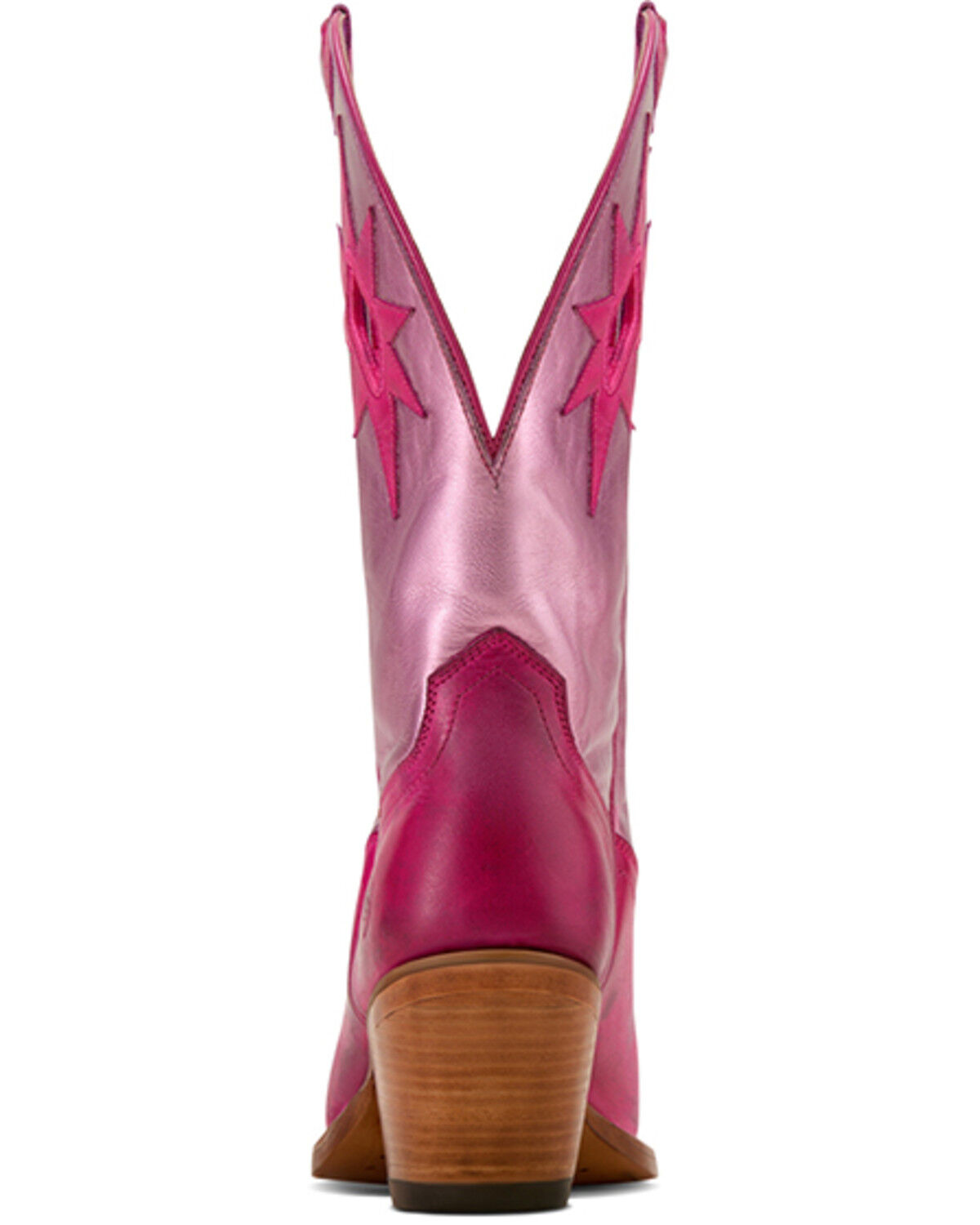 Image #3 - Ariat Women's Starlight Western Boots - Snip Toe, Pink, hi-res