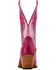 Image #3 - Ariat Women's Starlight Western Boots - Snip Toe, Pink, hi-res