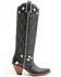 Image #2 - Besita Women's The Sunny Inlay Tall Western Boots - Snip Toe, Black/white, hi-res