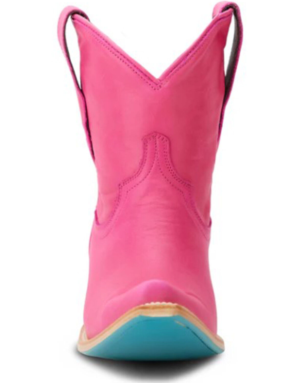 Image #4 - Lane Women's Emma Jane Western Booties - Snip Toe, Hot Pink, hi-res