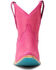 Image #4 - Lane Women's Emma Jane Western Booties - Snip Toe, Hot Pink, hi-res