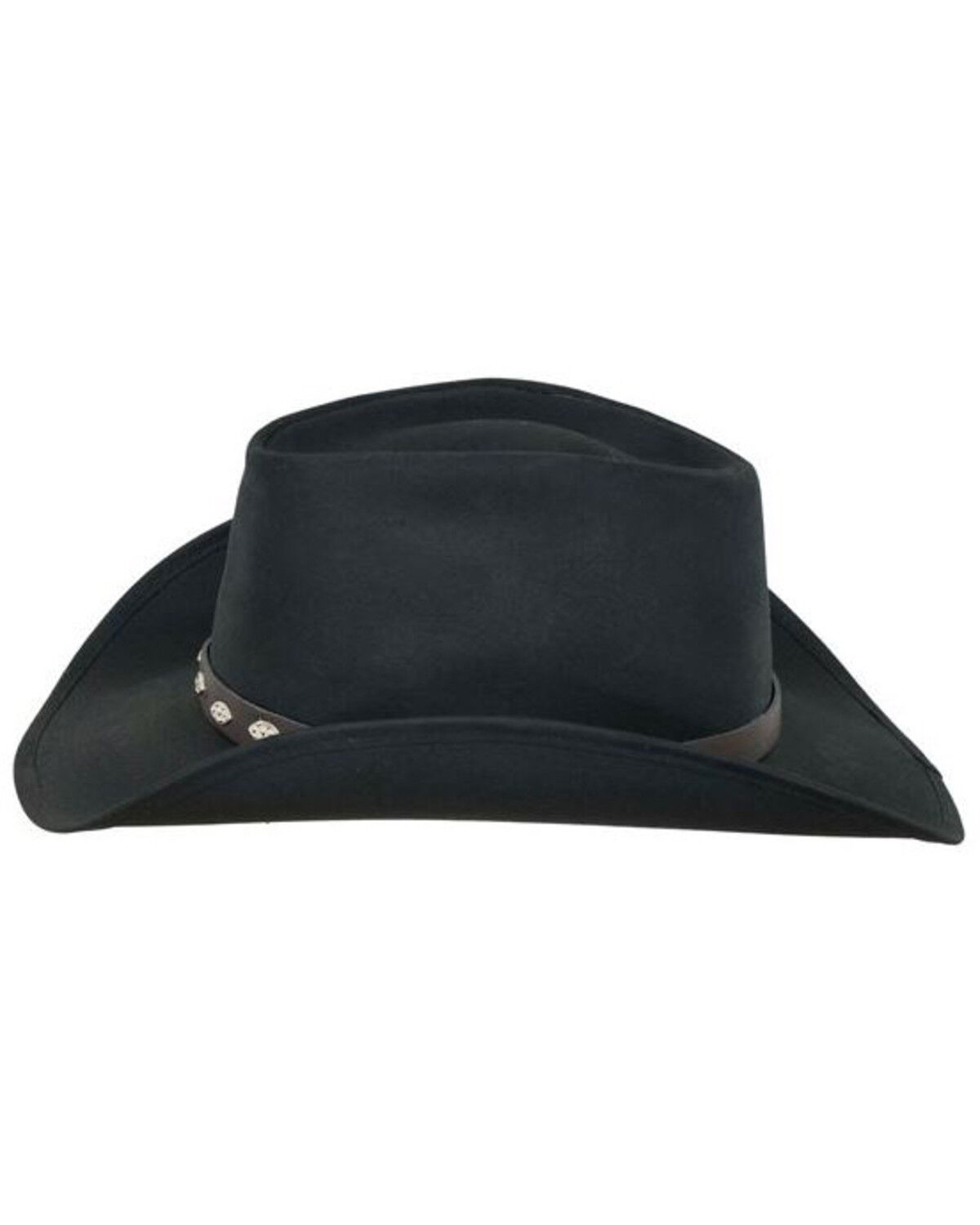 Image #2 - Outback Trading Co. Men's Badlands Oilskin Hat, Black, hi-res