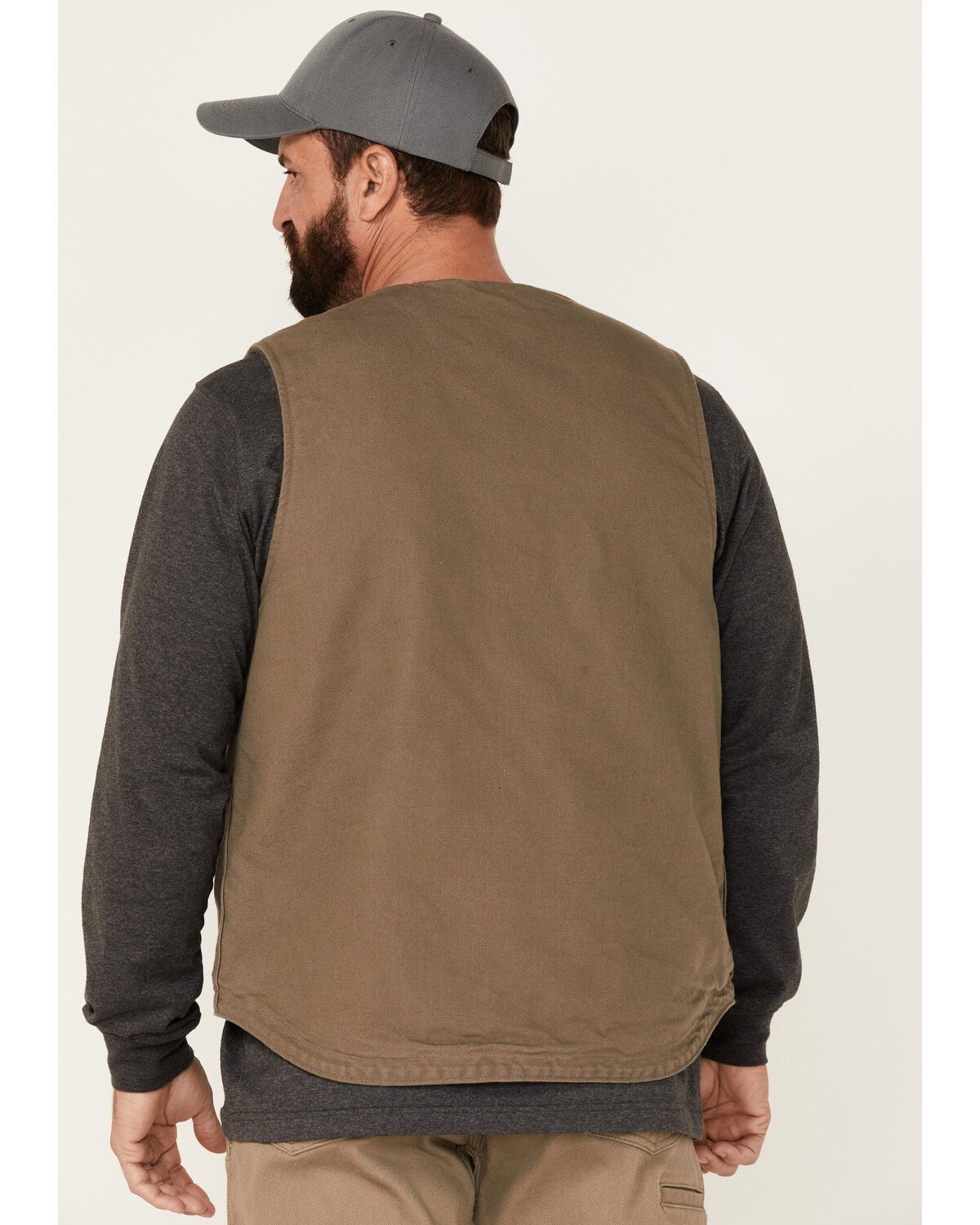 carhartt men's canvas vest