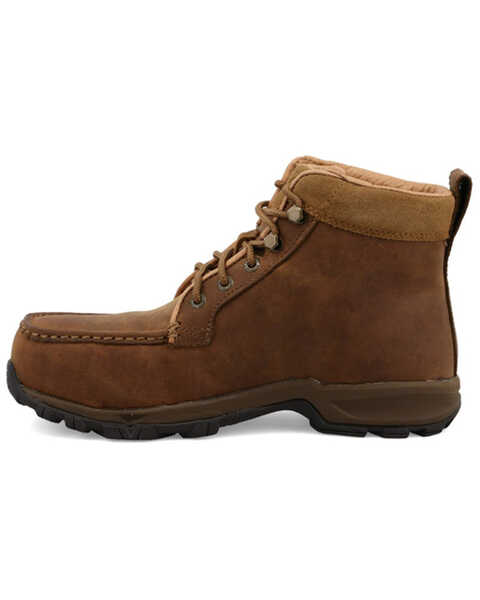 Image #3 - Twisted X Women's Waterproof 6" Work Boots - Alloy Safety Toe, Tan, hi-res