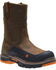 Image #1 - Wolverine Men's Overpass CarbonMAX Waterproof Wellington Boots - Composite Toe, Brown, hi-res
