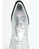 Image #6 - Dingo Women's Starburst Western Booties - Round Toe, Silver, hi-res