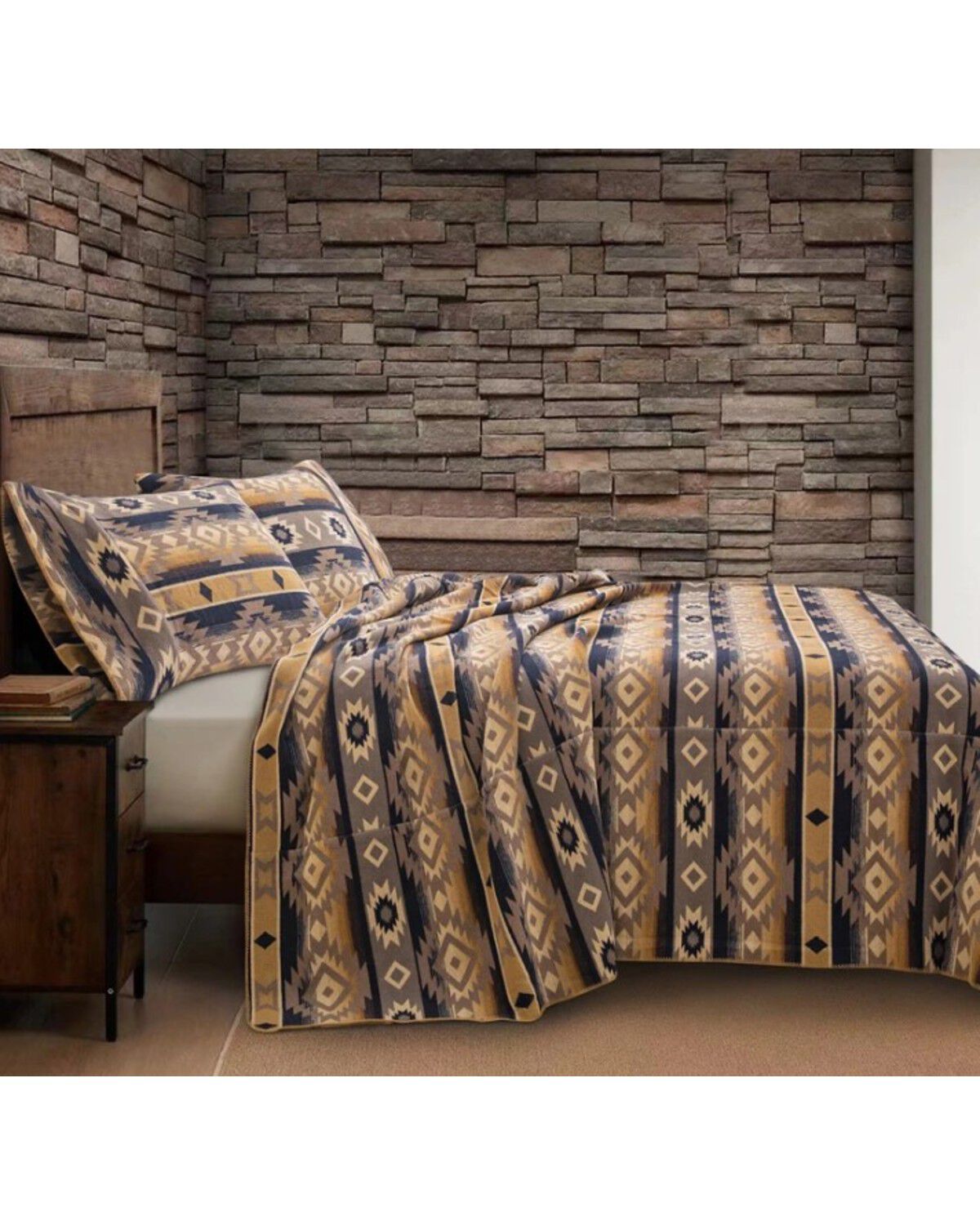 HiEnd Accents Taos Blanket - Thumbnail 2