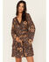 Image #3 - Idyllwind Women's Flora Long Sleeve Floral Mini Dress, , hi-res