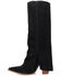 Image #3 - Dingo Women's Buckle Bunny Tall Western Boots - Round Toe, Black, hi-res