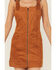 Image #3 - Blue B Women's Buckle Strap Mini Dress, Caramel, hi-res