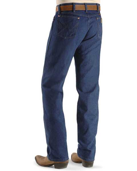 Image #1 - Wrangler Jeans - 13MWZ Original Fit Prewashed Denim - Big 44" to 52" Waist, Indigo, hi-res